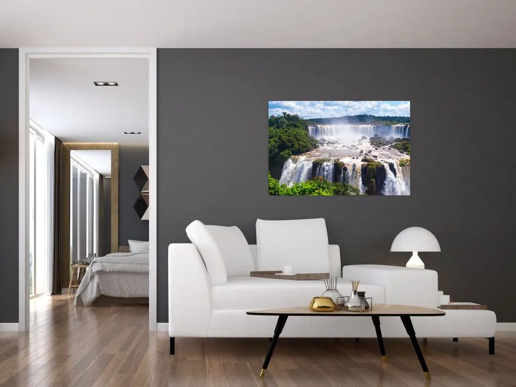 Tablou cu cascadele Iguass (90x60 cm)