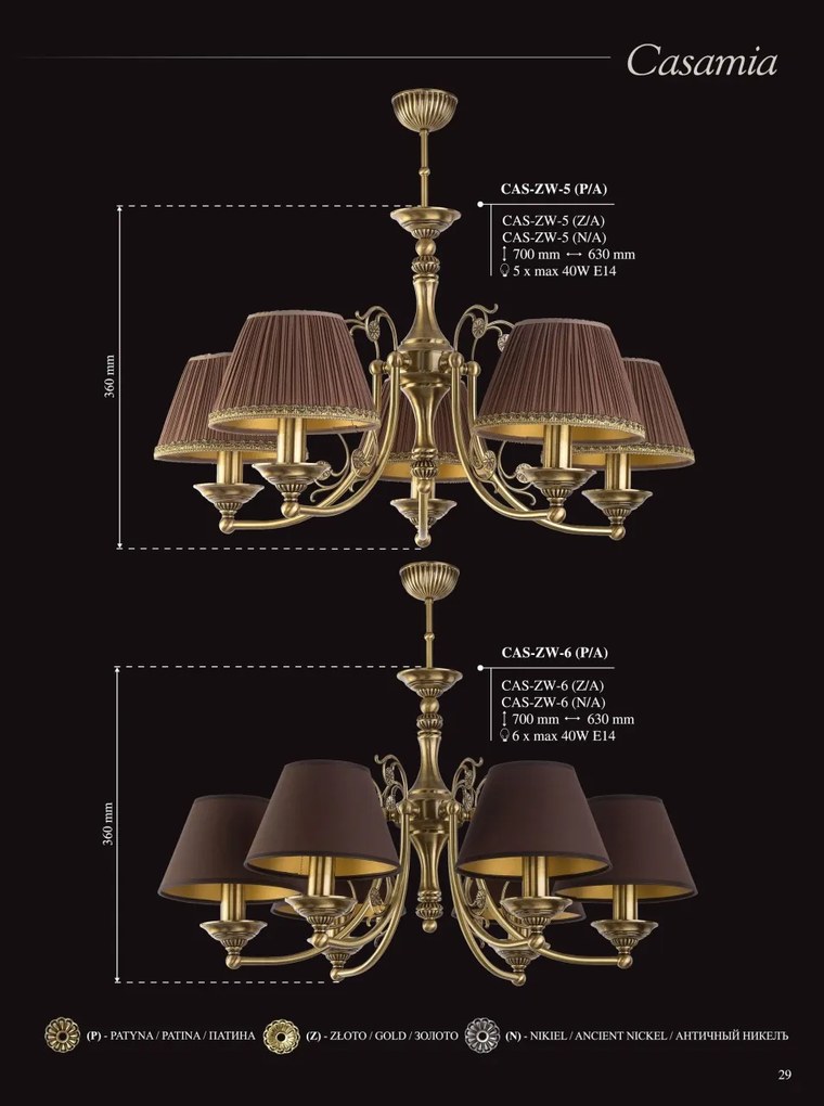 Candelabru 3 brate design clasic realizat manual CASAMIA