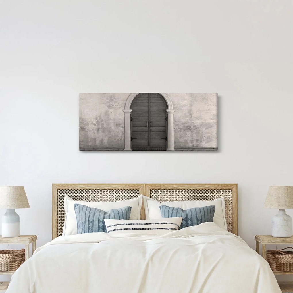 Tablou - Ușa misterioasă (120x50 cm)