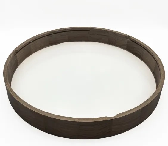 Brilagi - Plafonieră LED CARVALHO 4xE27/60W/230V, finisaj stejar-nuc, Ø 57,5 cm