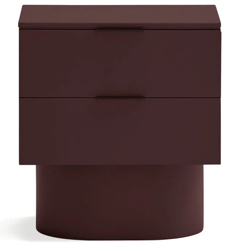 Noptieră burgundy Totem – Teulat