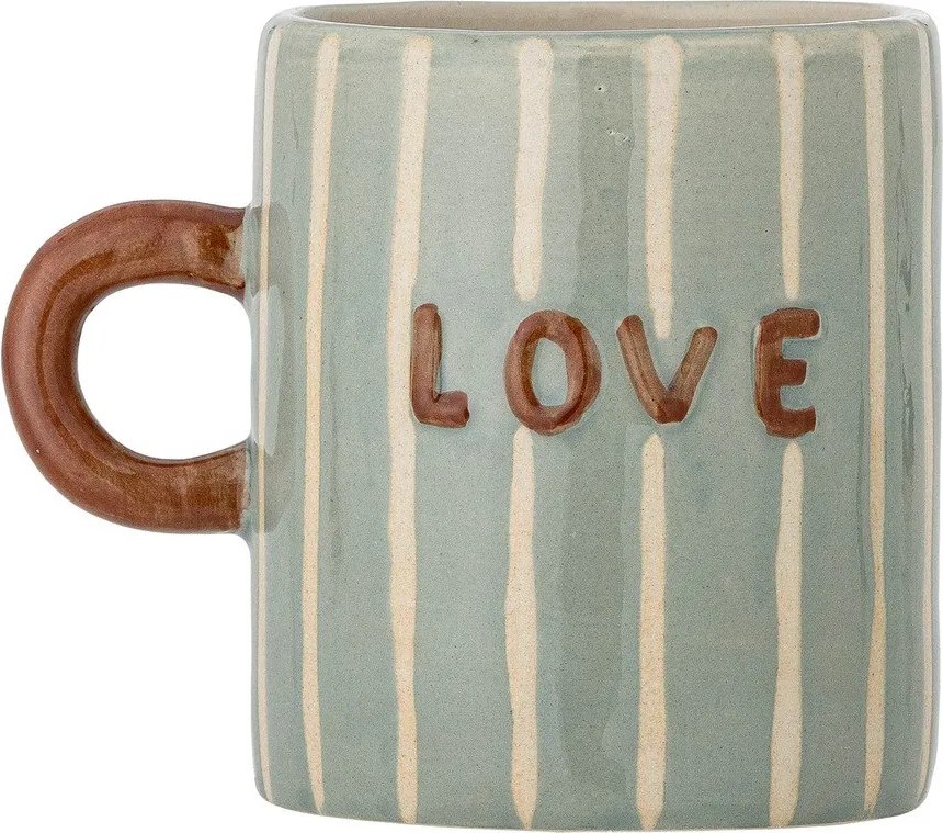 Cană albastru-deschis din ceramică 325 ml Cherish – Bloomingville