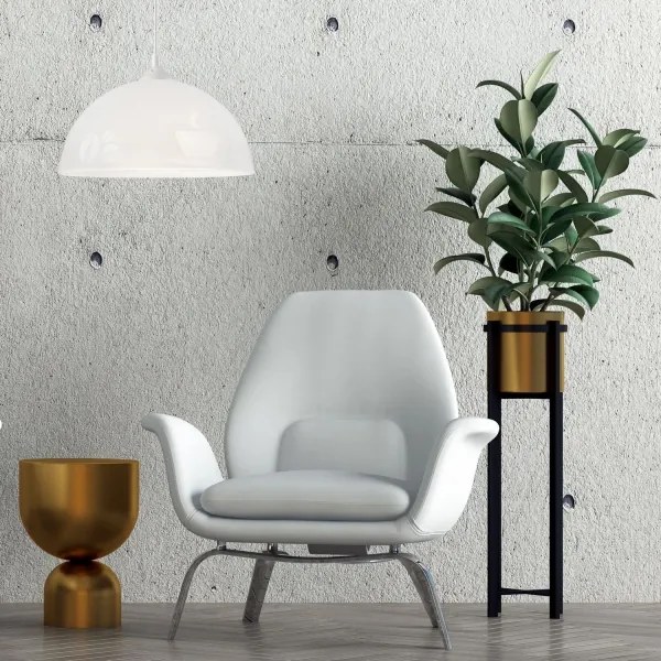 Lustră pe cablu 1xE27/60W/230V cafea