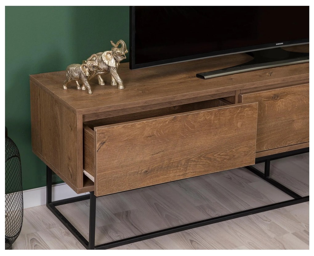 Set mobilier living Laxusona 23 (Nuc + negru). 1107126