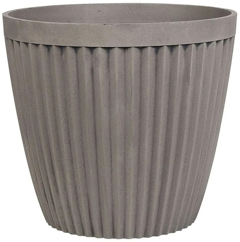 Ghiveci PREVELLY 39x44x44 cm (sticlă laminat) (gri). 1018958