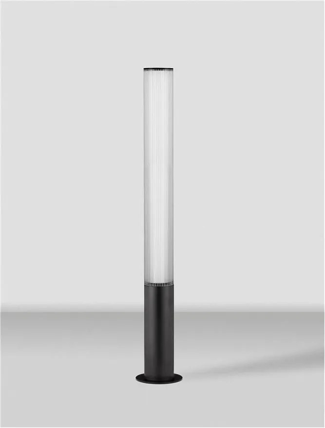 Stalp LED exterior din aluminiu antracit IP65 Iman H-105cm
