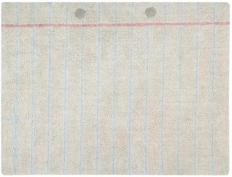 Covor dreptunghiular nude din bumbac 120x160 cm Notebook Lorena Canals