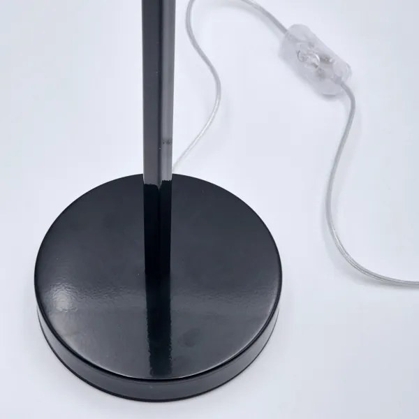 Lampă de masă ASTRID 1xE27/60W/230V negru lucios