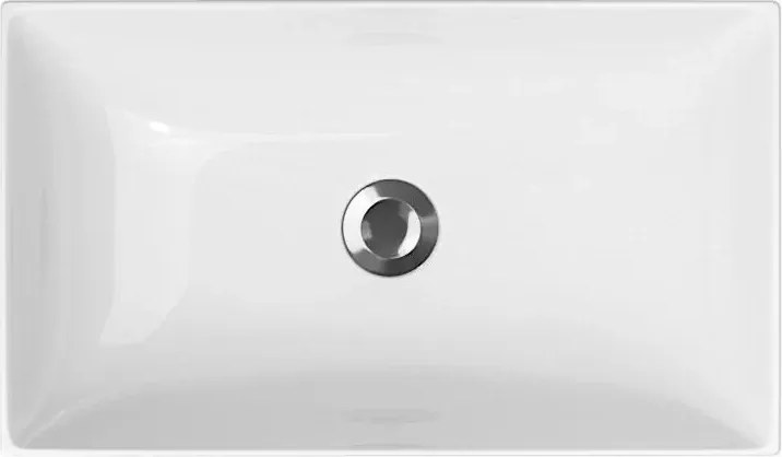 Lavoar dreptunghiular pe blat Cersanit Inverto 60 cm