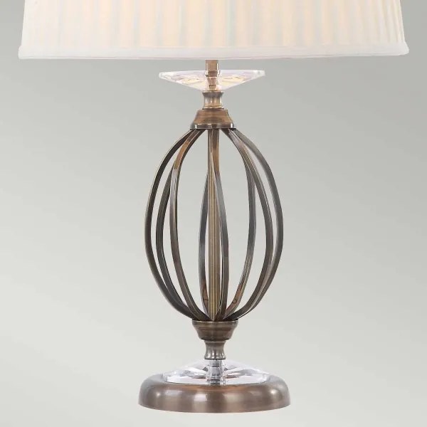 Elstead AG-TL-AGED-BRASS - Lampă de masă AEGEAN, 1xE27/60W/230V, bronz
