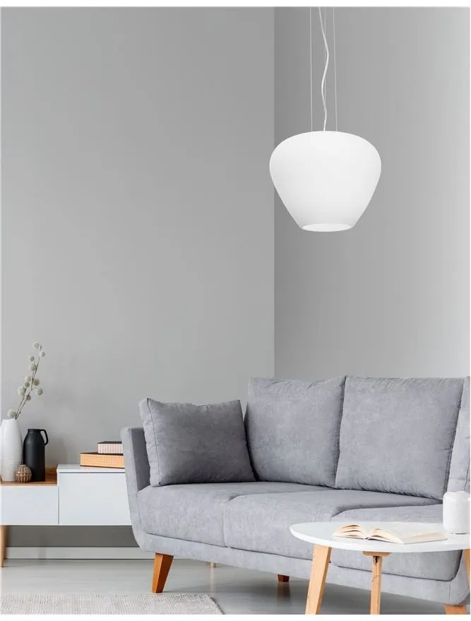 Lustra / Pendul design modern Nala alb NVL-9207601