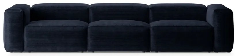 Canapea 4 locuri Bergamo velur reiat L364 cm