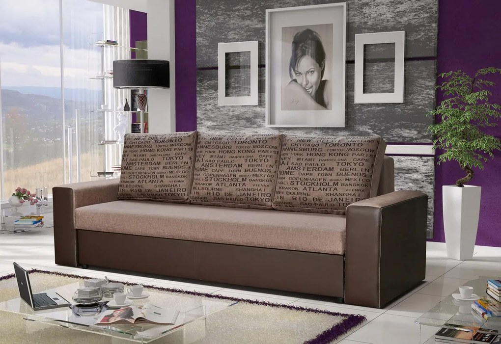 Supermobel Canapea LONDON 3, 235x83, D33/sawana 25