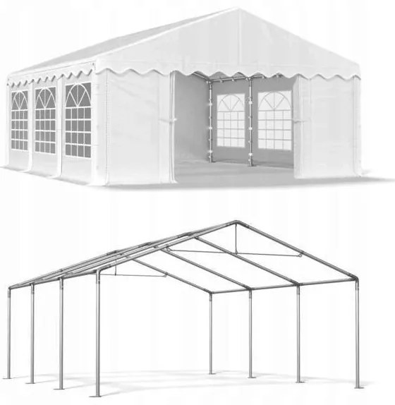 Cort de petrecere 6x12m 240g/m2 PE