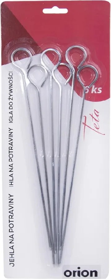 Set de țepușe pentru grătar 6 buc. din oțel inoxidabil – Orion