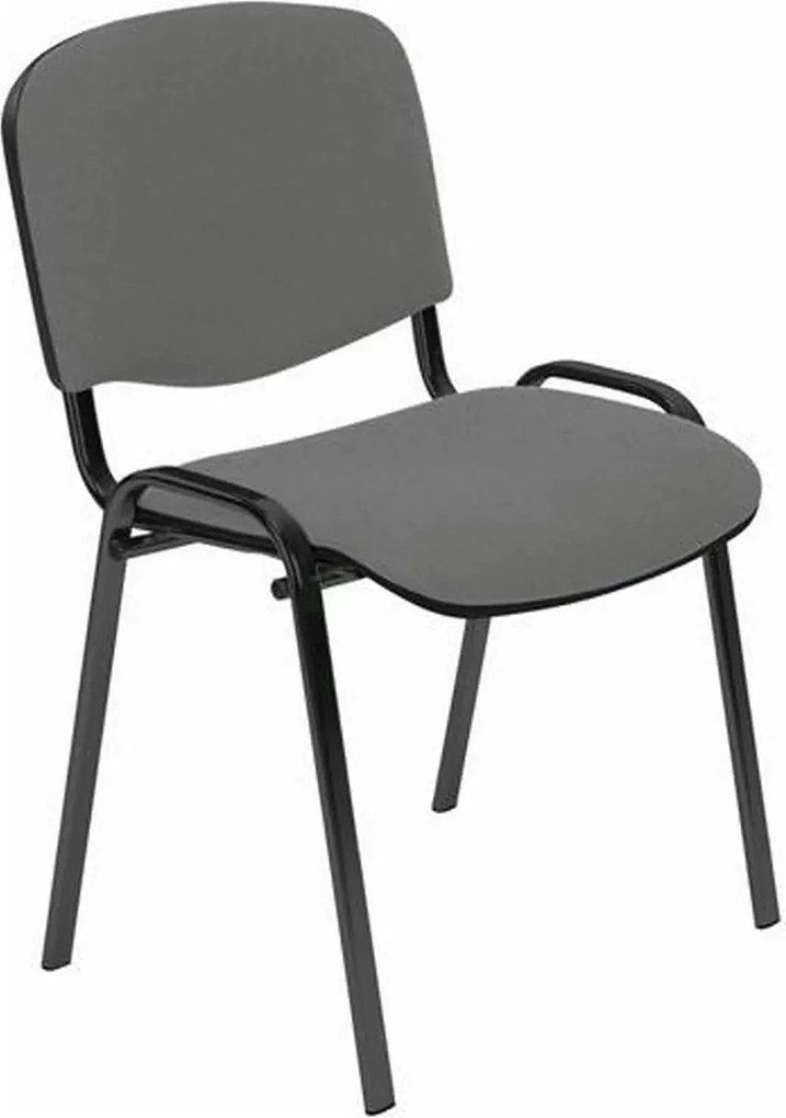 Scaun ISO, gri/negru, stofa, 53x55x82 cm