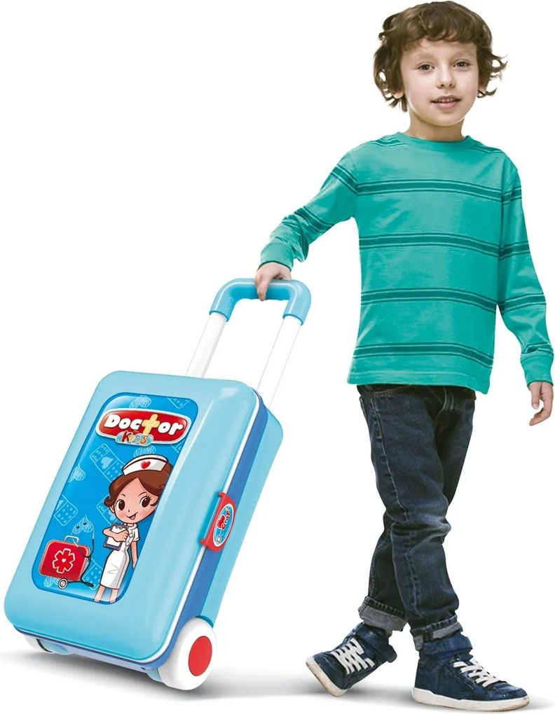 Valiză pentru copii Buddy Toys BGP 3014 Deluxedoctor, 13 piese