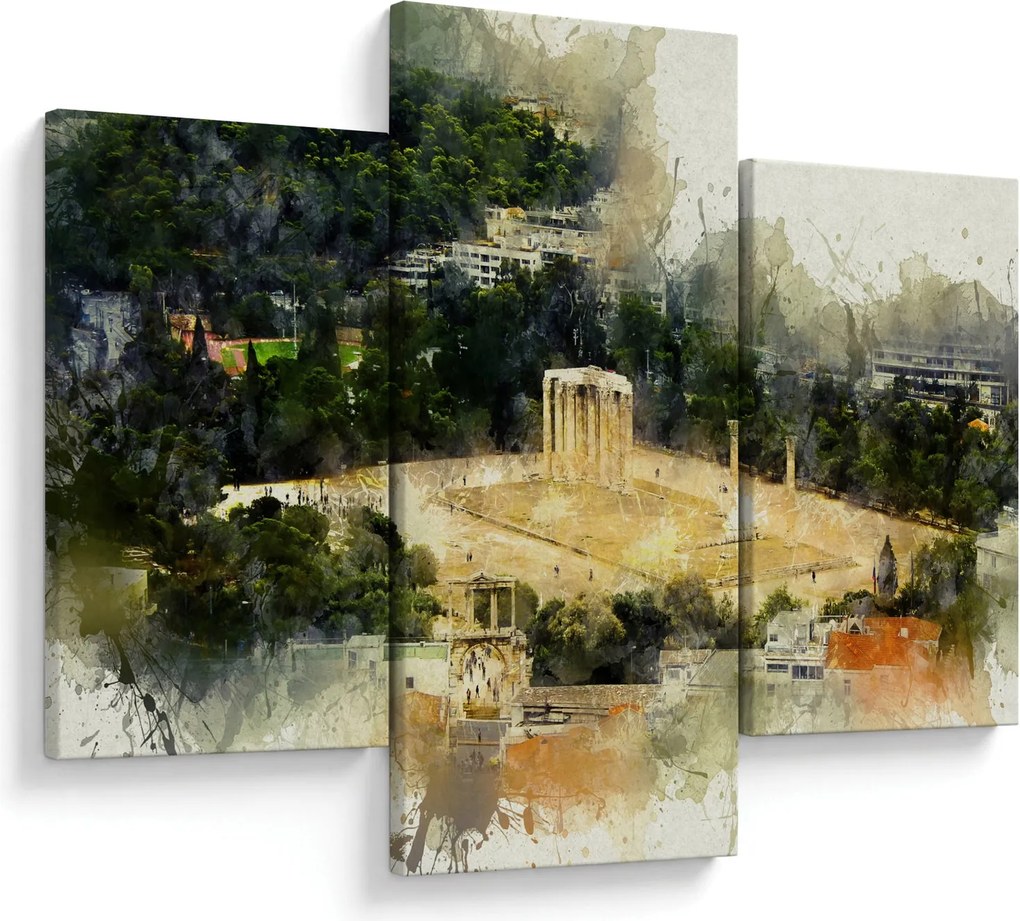 Tablou - Templul lui Zeus, Atena, Grecia (90x60 cm)