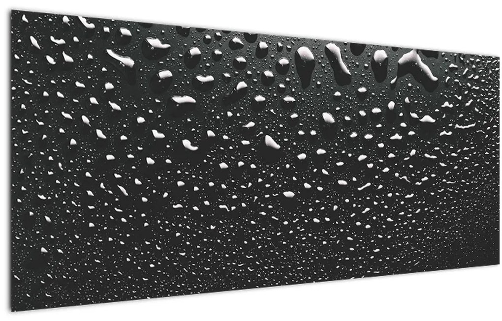 Tabloul cu picături de apă (120x50 cm)