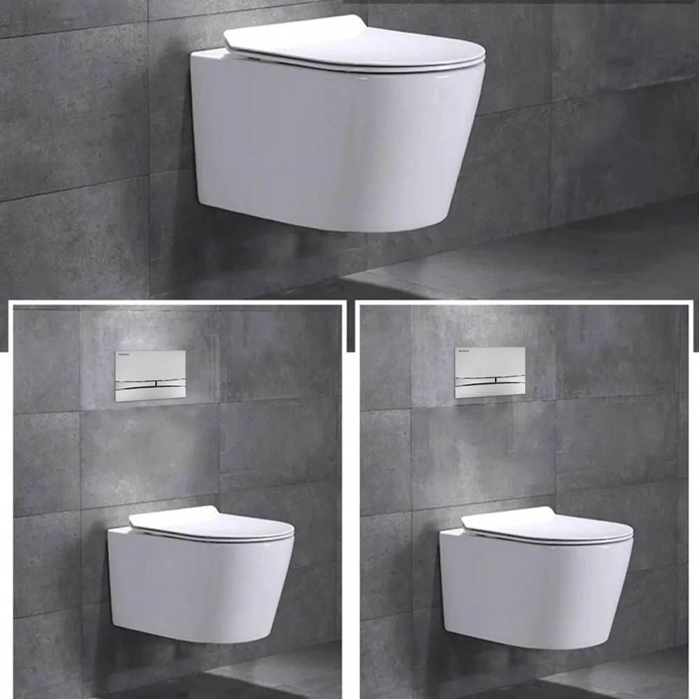 Set rezervor WC montat pe perete Ride Adriatic