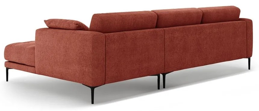 Colțar cărămiziu (cu colț pe partea dreaptă/cu șezlong) Bemy – Micadoni