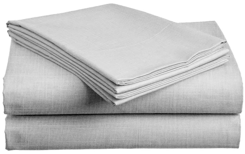 Cearsaf de bumbac SLUB 140x240 cm gri deschis, 100% bumbac Dimensiune: 140 x 240 cm