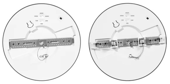 Panou LED cu senzor Ecolite WPCB2-24W/HF/CR LEXA LED/12/18/24W/230V