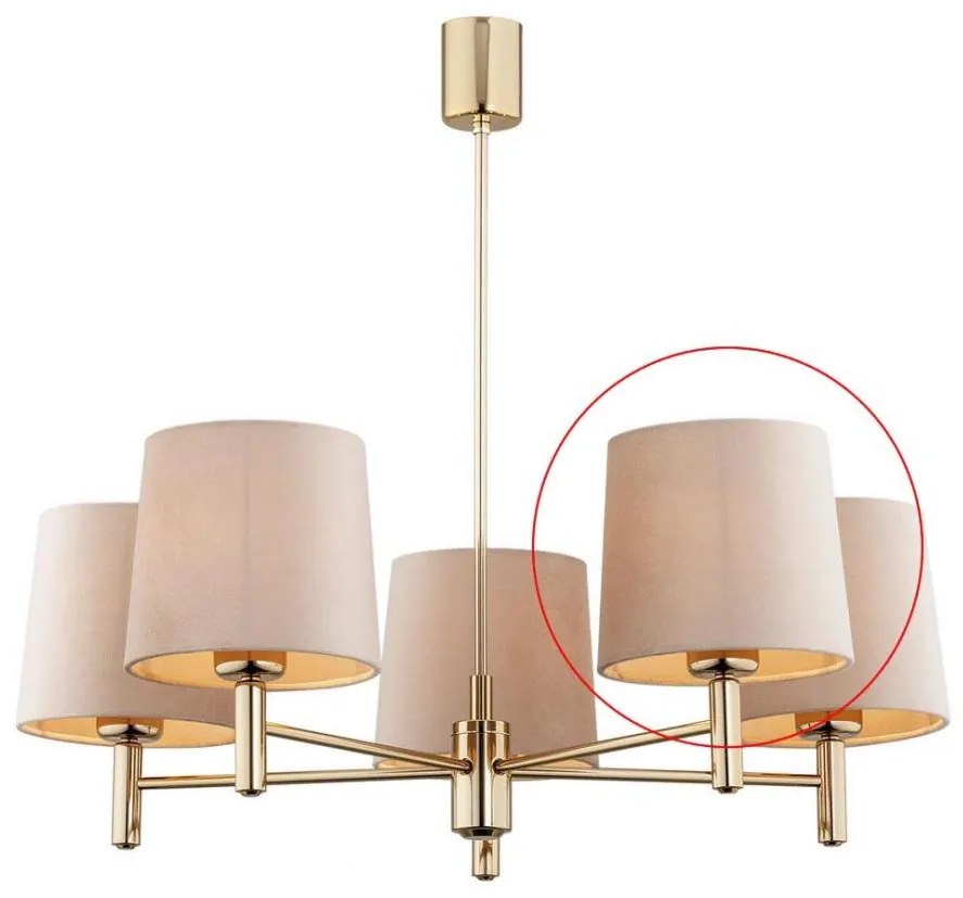 Abajur de rezervă pentru lustră Argon PONTE E27