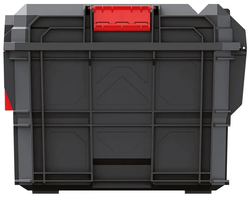 Cutie de scule A, 30,7 cm, organizator, negru