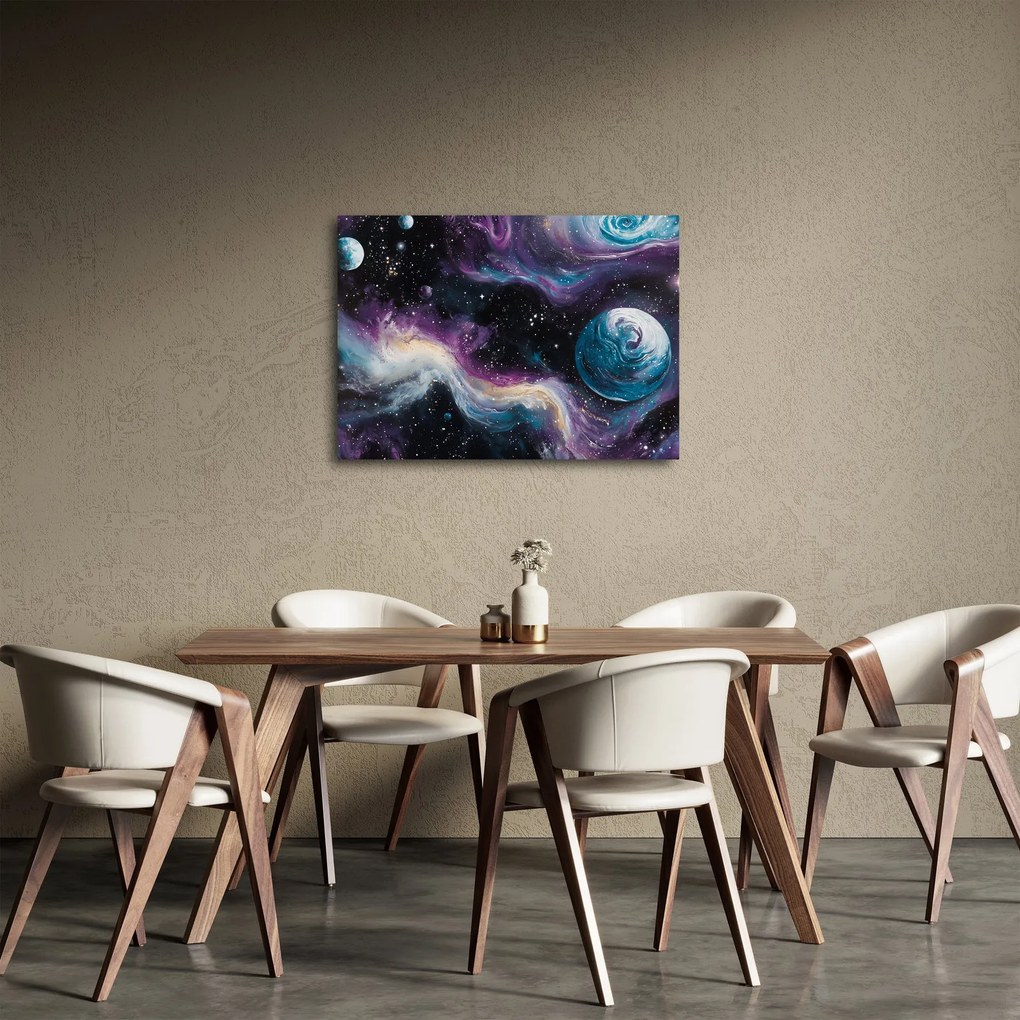 Tablou - Univers pictat (70x50 cm)