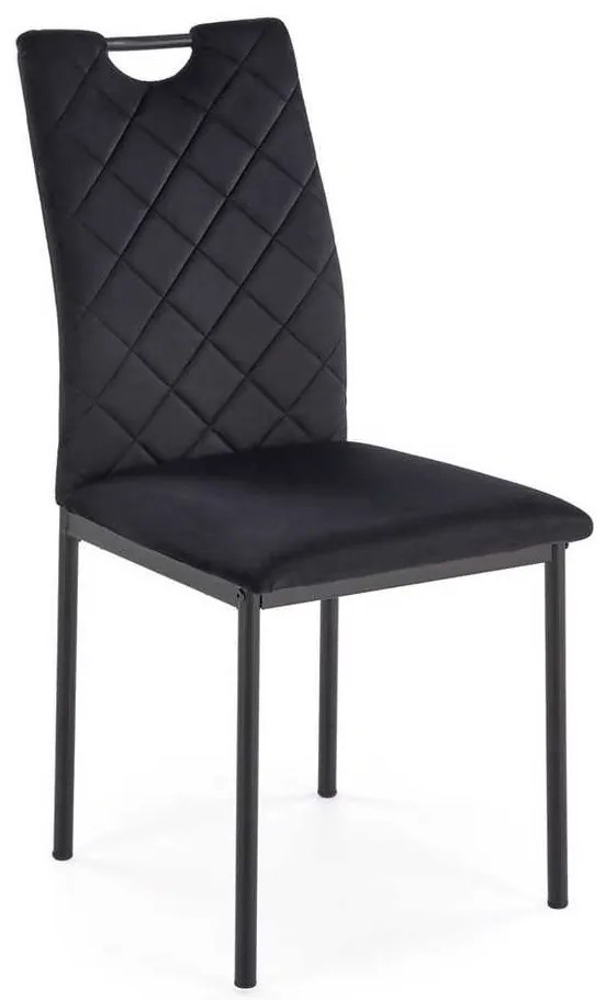 Scaun de bucătărie Lucaria, negru