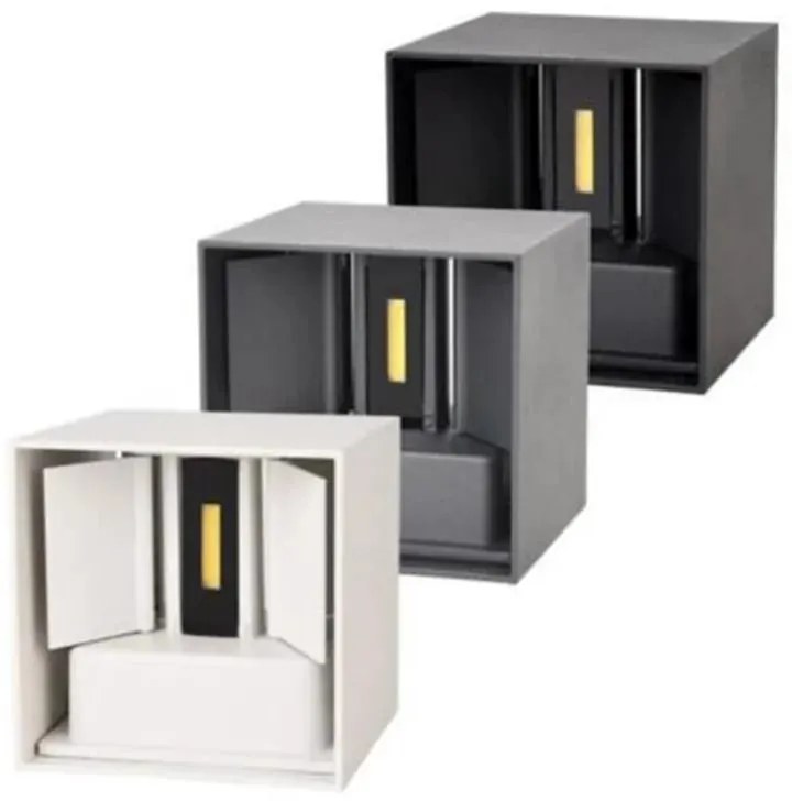 Aplica LED Exterior Cruz II BK