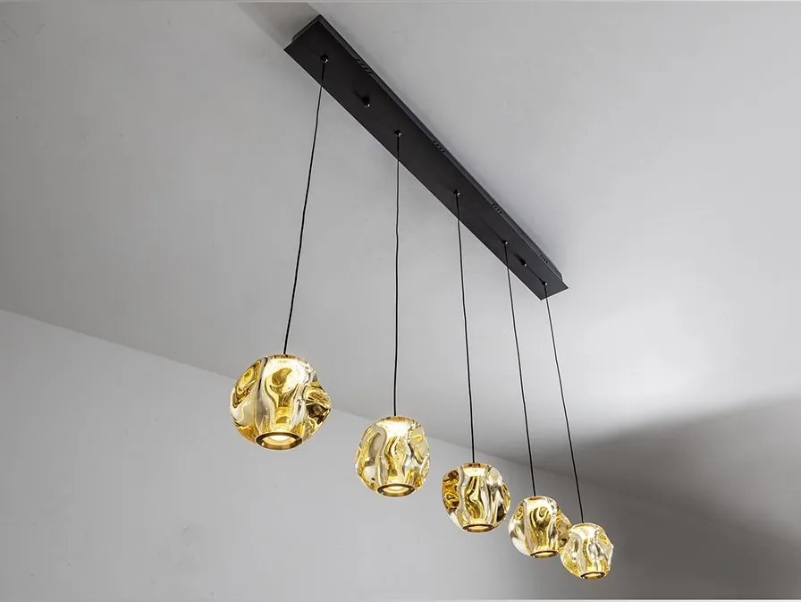 Lustra LED suspendata design decorativ modern Zaria 5L