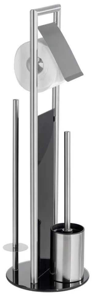 Suport pentru hârtie igienică argintiu mat din oțel inoxidabil Ravina – Wenko