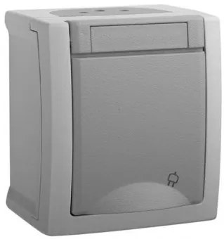 Priza schuko aplicata IP54 P-PS PACIFIC