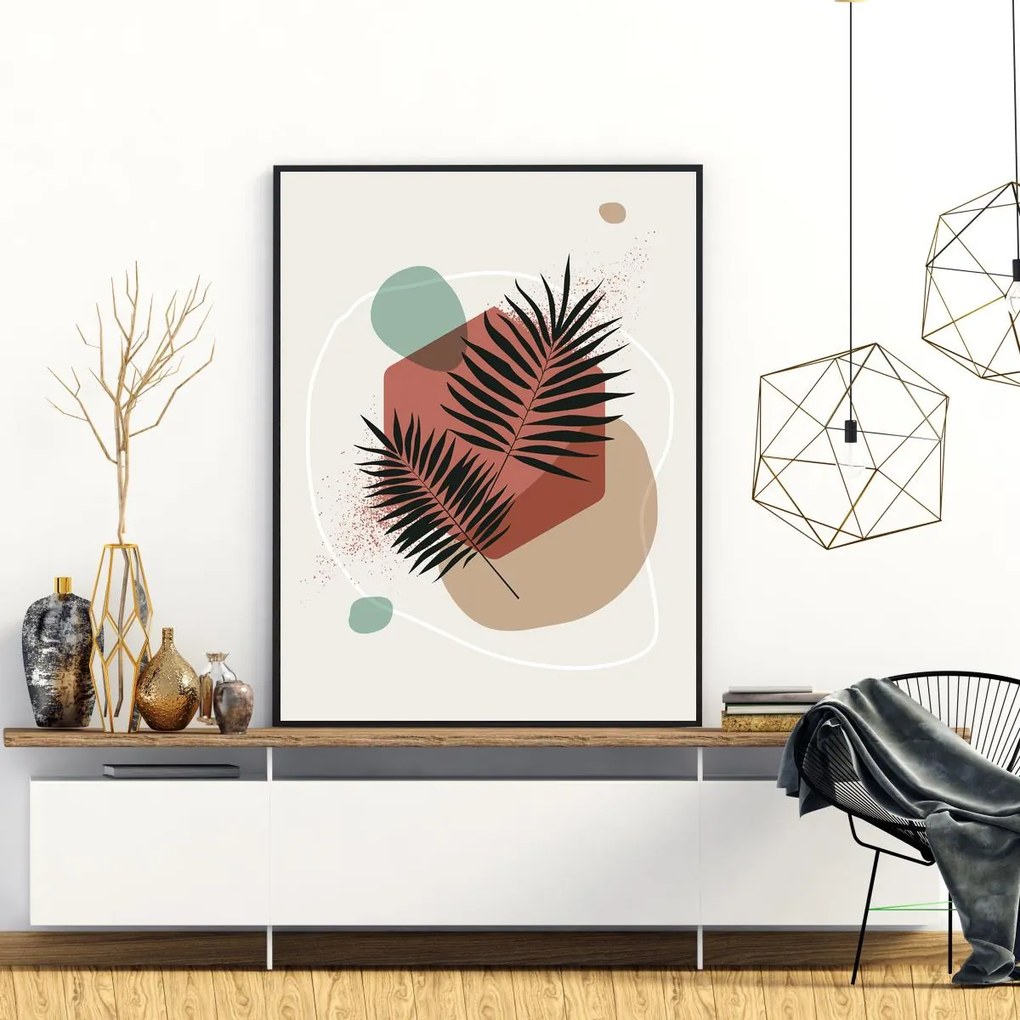 Poster - Abstracție naturală (A4)