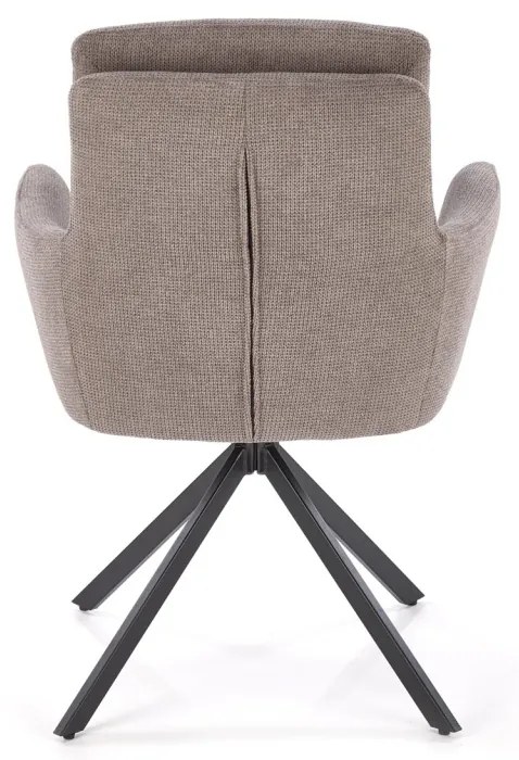 Scaun rotativ K536 stofa gri