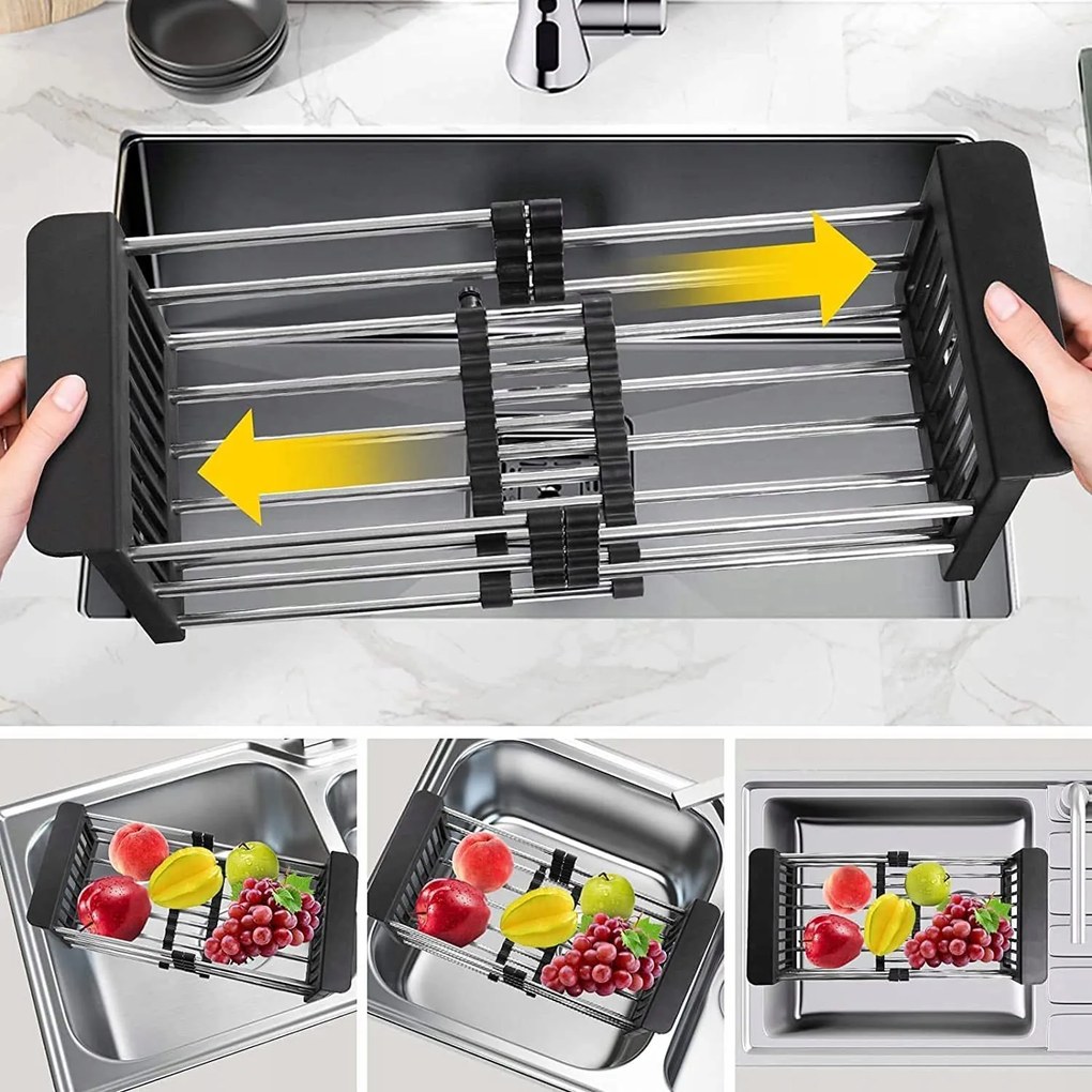 Coș scurgător chiuvetă - 85 plastic P14A