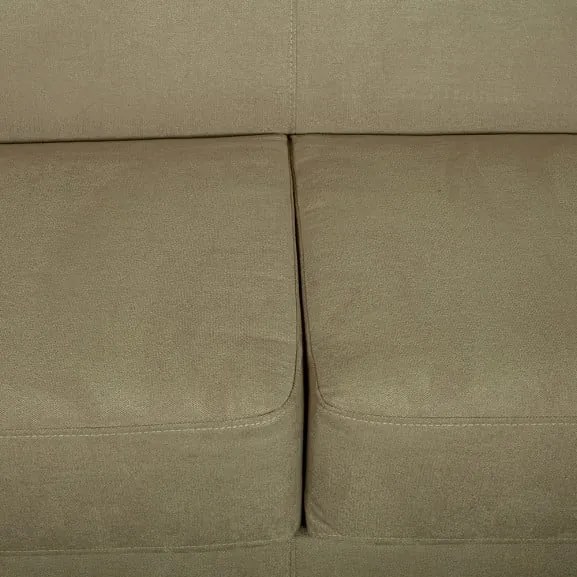 Canapea Extensibila Ribalta Liana, Cu Tetiere, 2 Locuri, Crem, 195 Cm