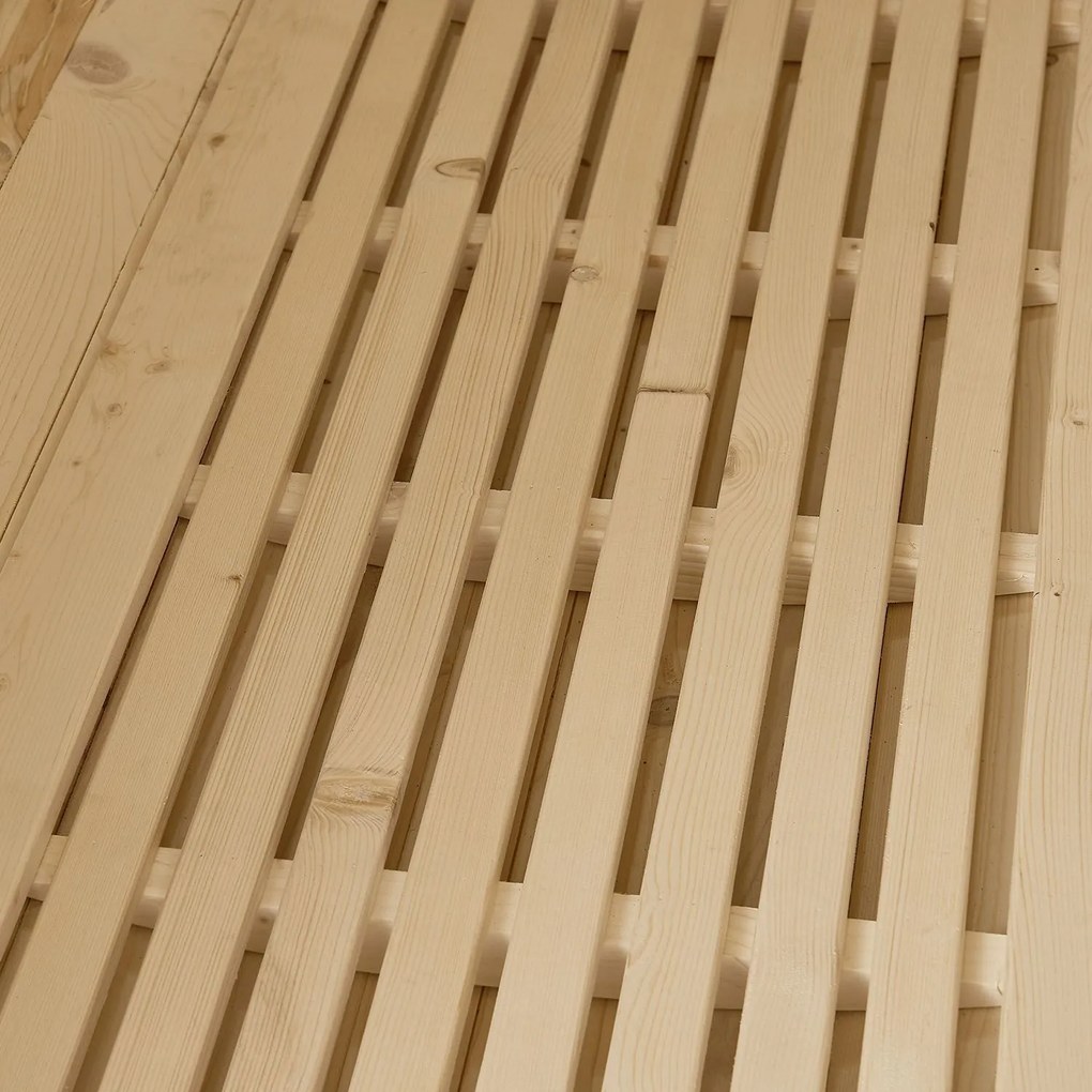 Vonkajšia sudová sauna Spitzbergen M dĺžka 120 cm priemer 190 cm (3,6 kW)