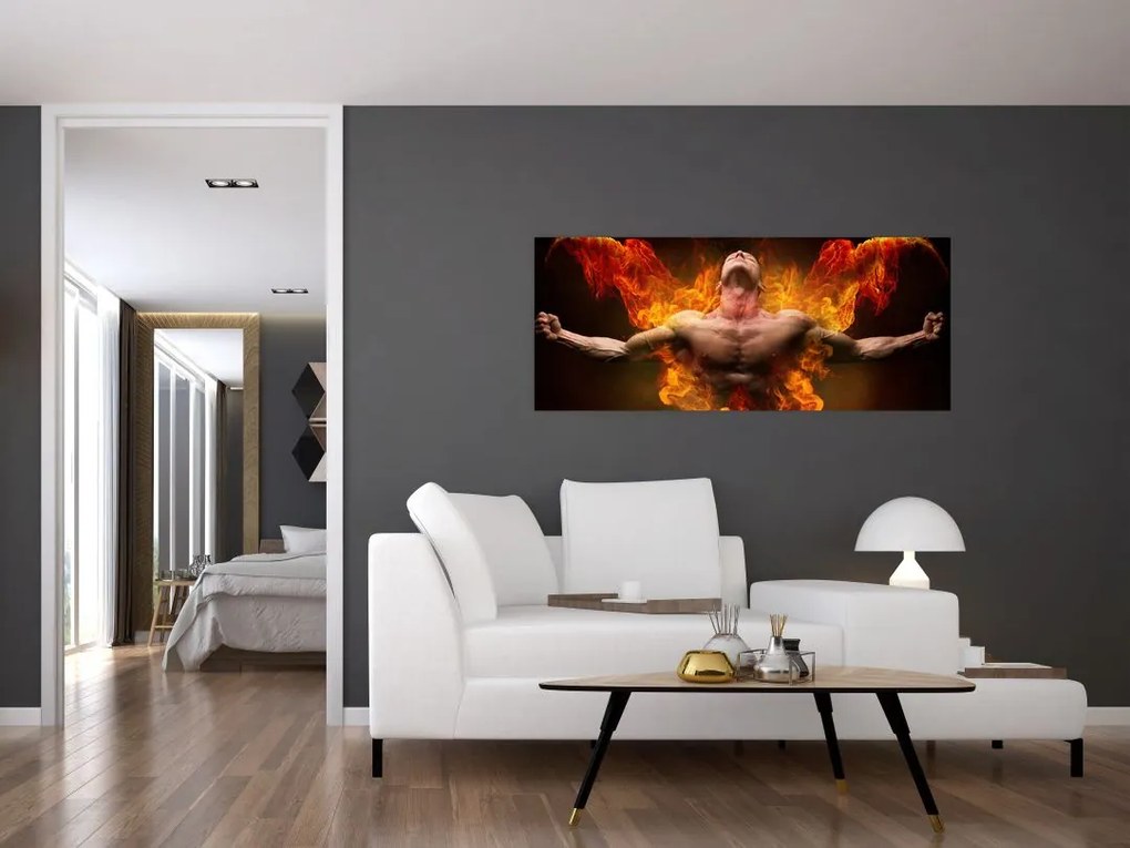 Tablou - Putera de bărbat (120x50 cm)