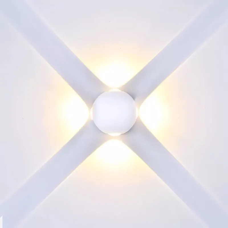 Lampa led perete 4w ip65 3000k alb cald