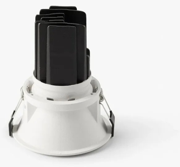 Spot LED incastrabil TULIPA White recessed downlight 10W 55° 2700K CRI90 dali IP44