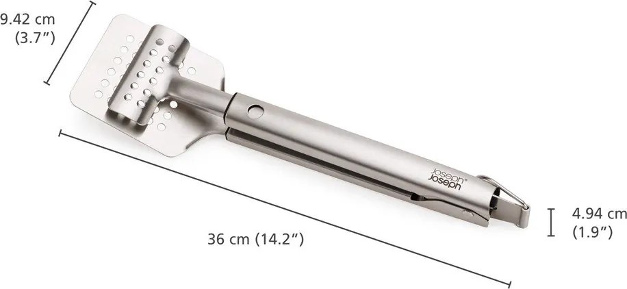 Clește de bucătărie din oțel inoxidabil GrillOut – Joseph Joseph