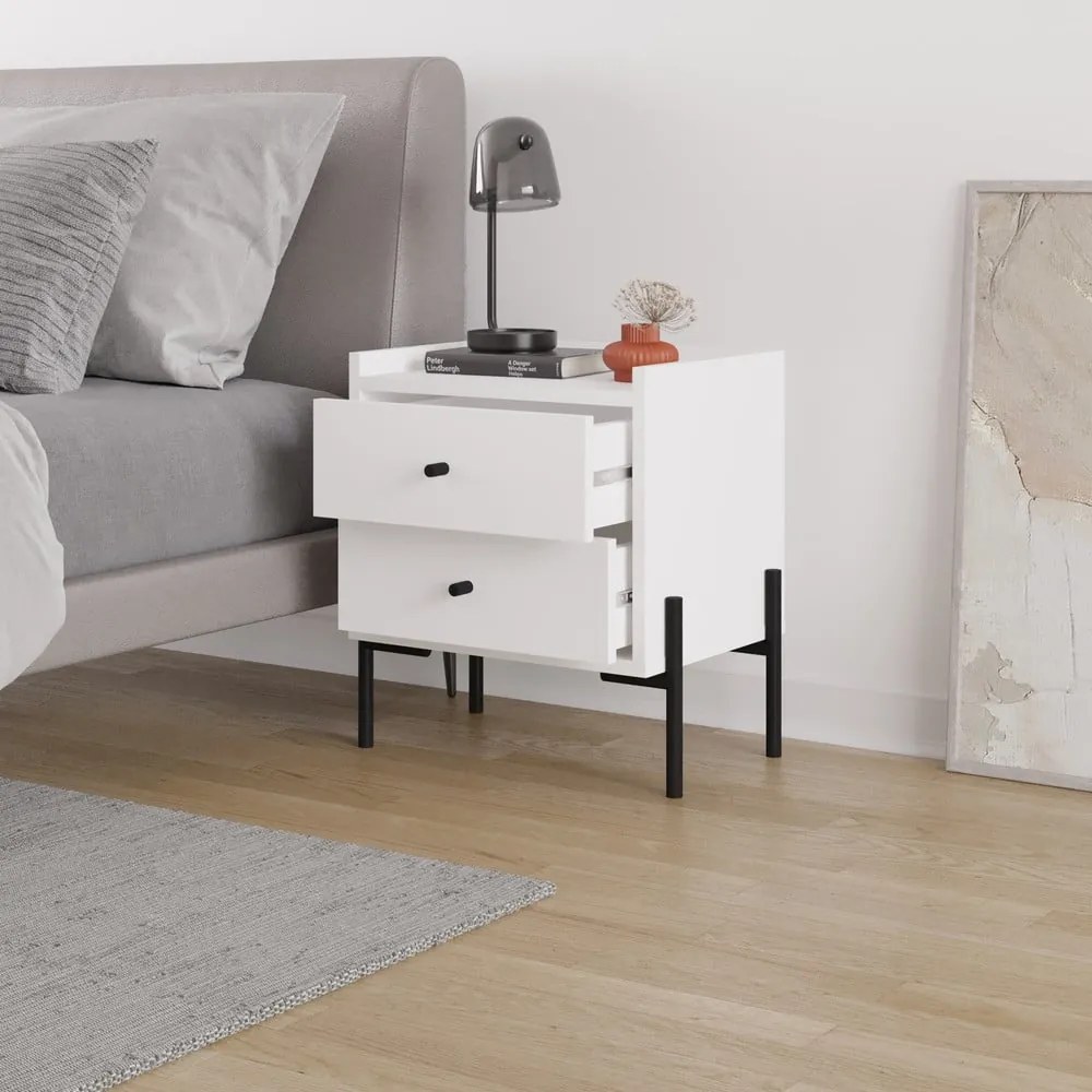 Noptieră albă Mayra – Marckeric