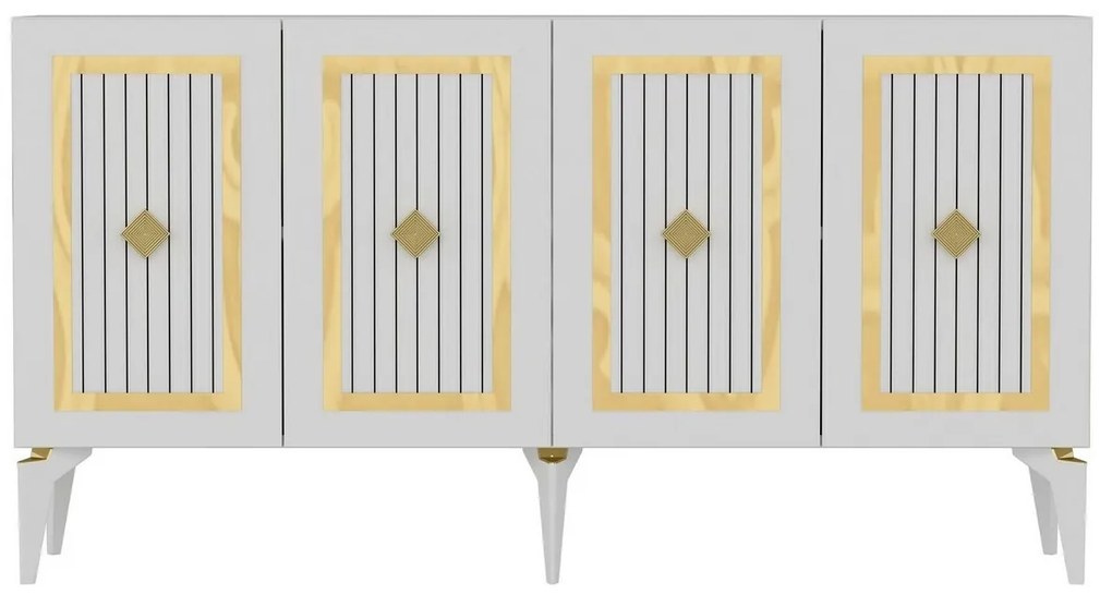 Dulap Nora  White and Gold