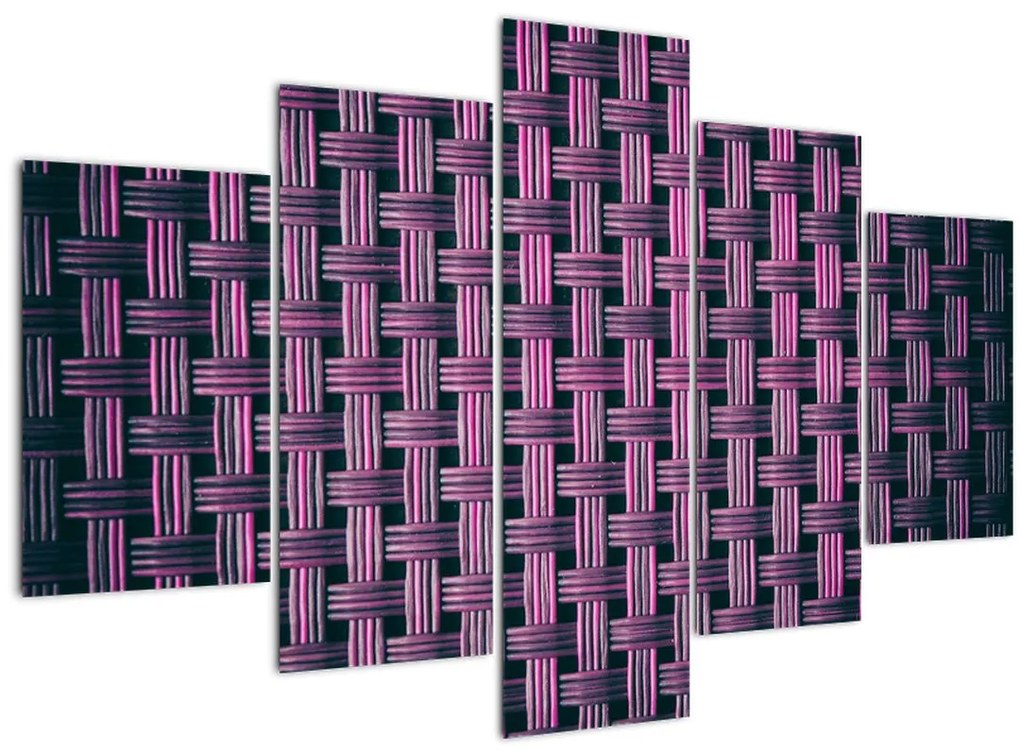 Tabloul textura în mov (150x105 cm)