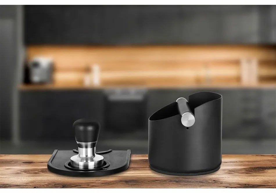 Recipient pentru zaț cafea ECG Knockbox Nero