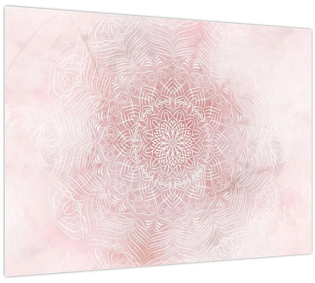 Tablou - Mandala roz (70x50 cm)