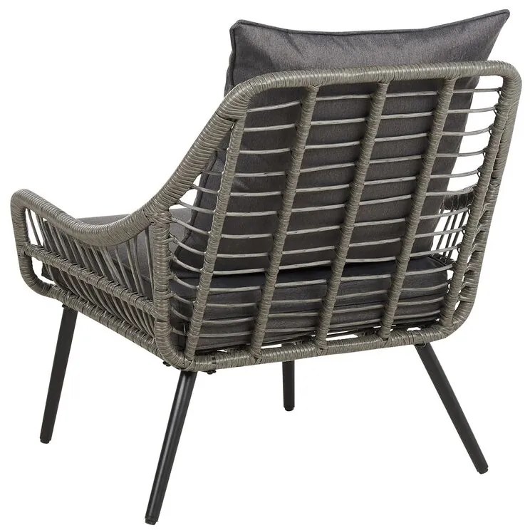 Set mobilier de grădină Lauza (gri). 1080816